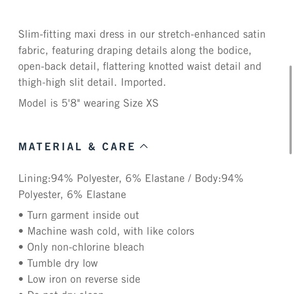 Abercrombie Draped Skirt Maxi Dress - Picture 7 of 7